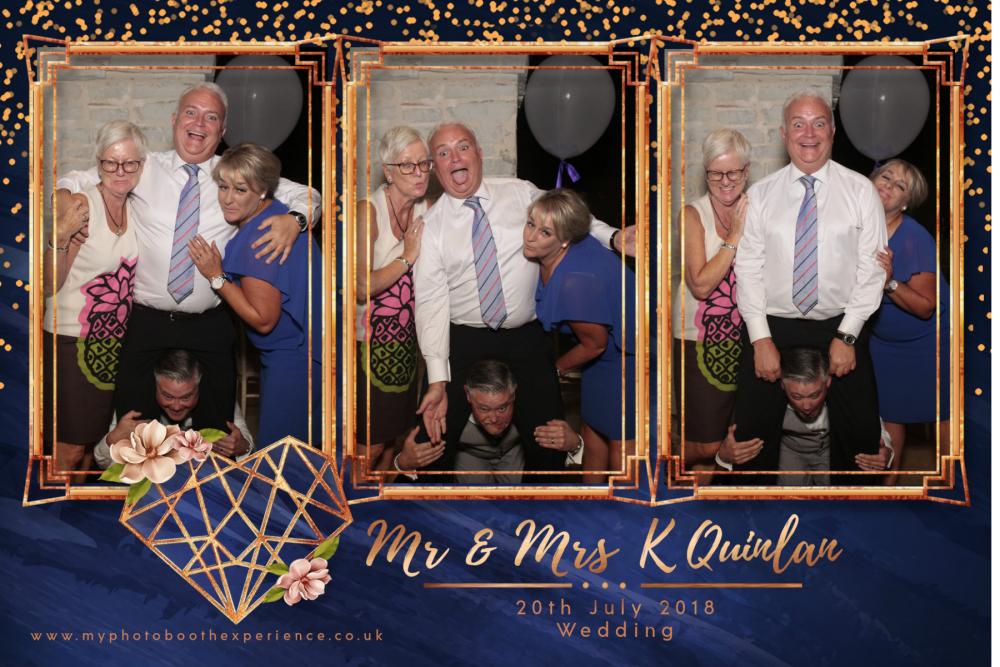Mr & Mrs K Quinlan | View more photos from the event at gallery.myphotoboothexperience.co.uk/u/MyPhotoBoothExperienceLtd/Mr-Mrs-K-Quinlan
